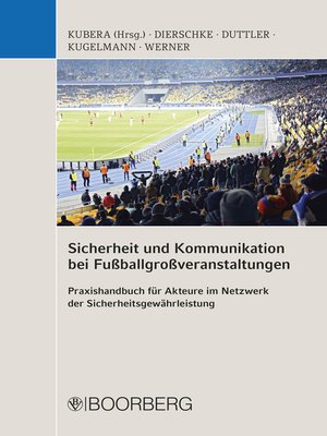 cover image of Sicherheit und Kommunikation bei Fußballgroßveranstaltungen